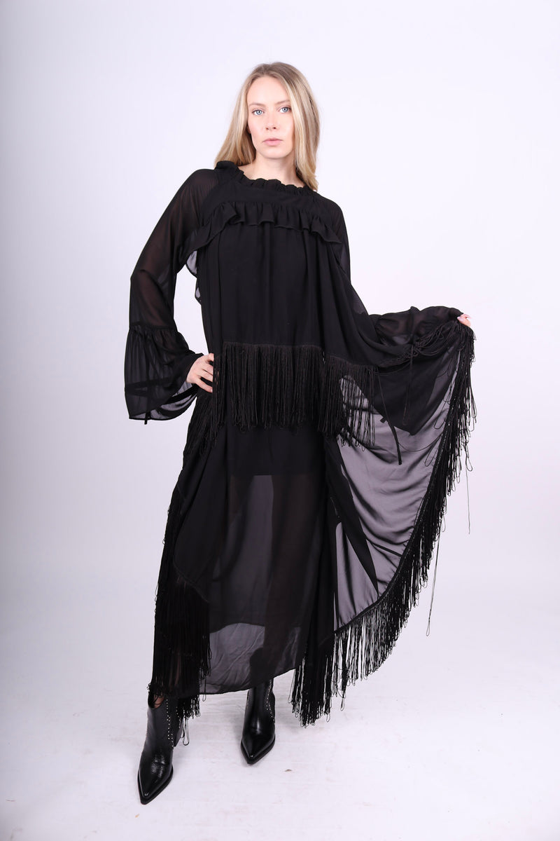 Any Old Iron Fringe X Dress