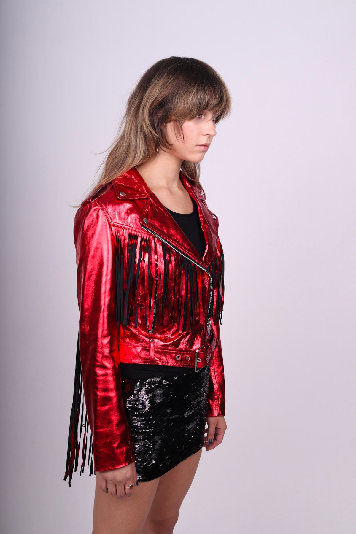 希少 クリスチャンディオール ヴィンテージ レザージャケット レッド M Any Old Iron Red Devil Moto Jacket