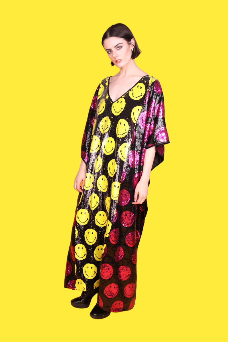 Any Old Iron x Smiley Stacked Smiles Kaftan