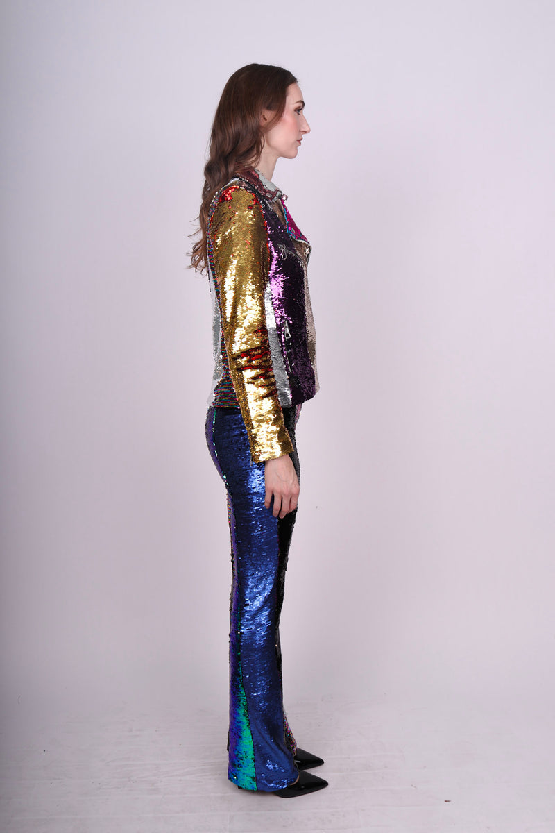 Any Old Iron Kaleidoscope Moto Suit