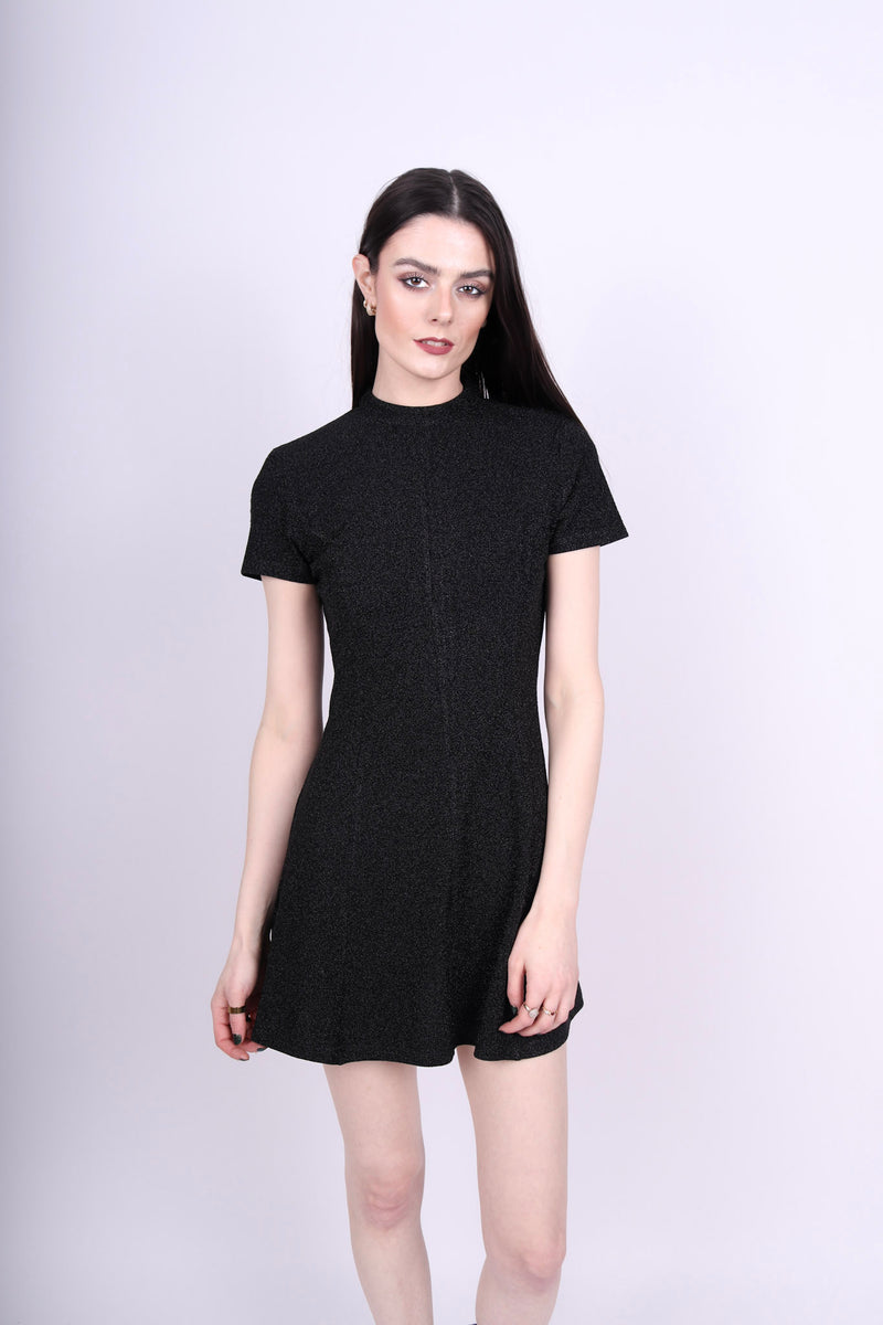 Any Old Iron Shiny Short Dress