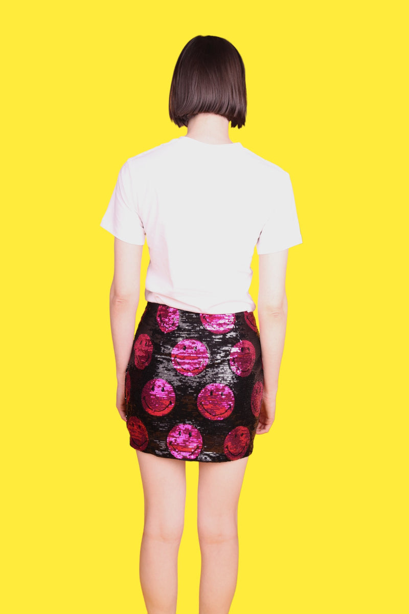 Any Old Iron x Smiley Pink Skirt
