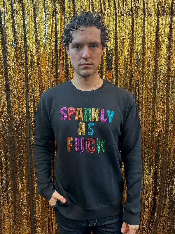 Any Old Iron Men's Sparkly As Fuck Sweatshirt