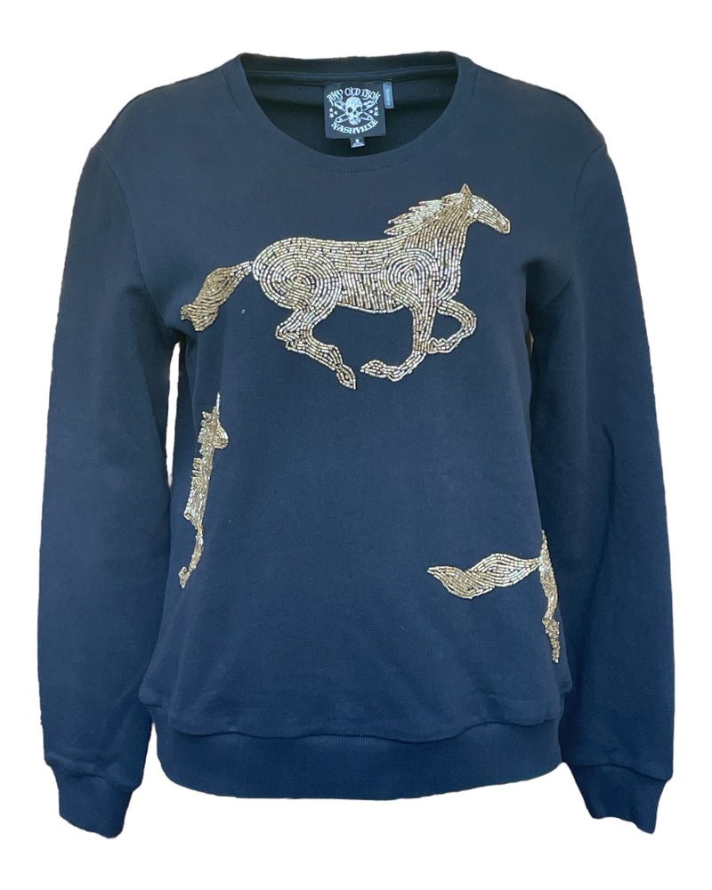 Any Old Iron Horsey Horsey Sweatshirt