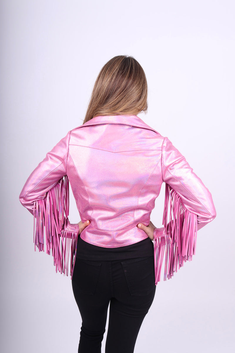 Any Old Iron Glimmer Pink Moto