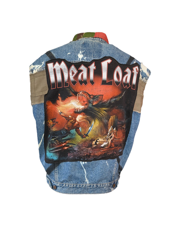 Any Old Iron X Red Mutha Meat Loaf Jean Vest