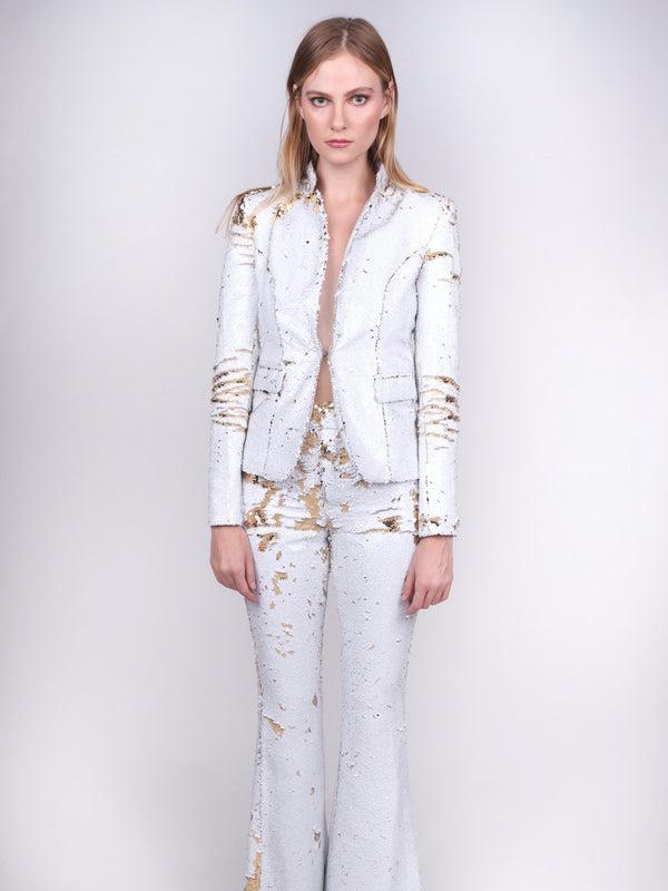 Any Old Iron White Gold Suit