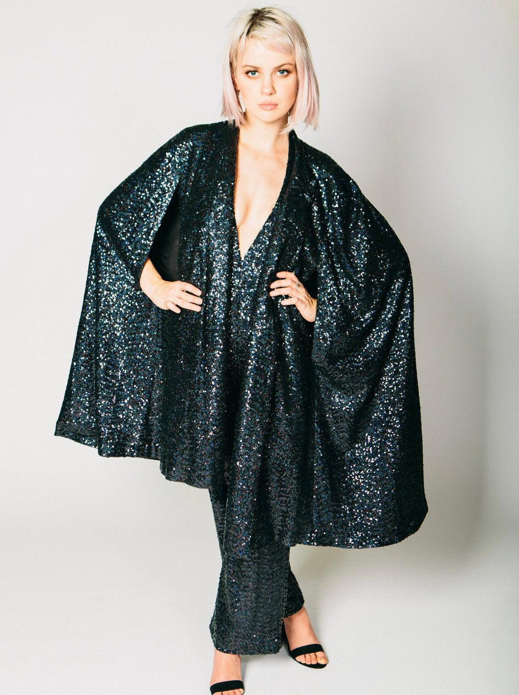 小物 MASU / RAGGED SEQUINS MINI CAPE MASU RAGGED SEQUINS MINI CAPE