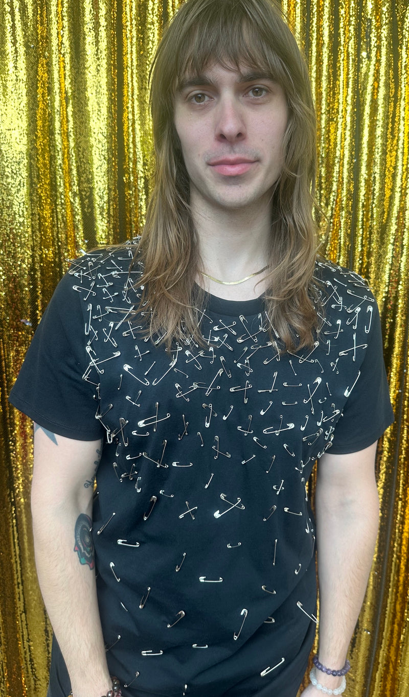 Any Old Iron Safety Pin T-Shirt