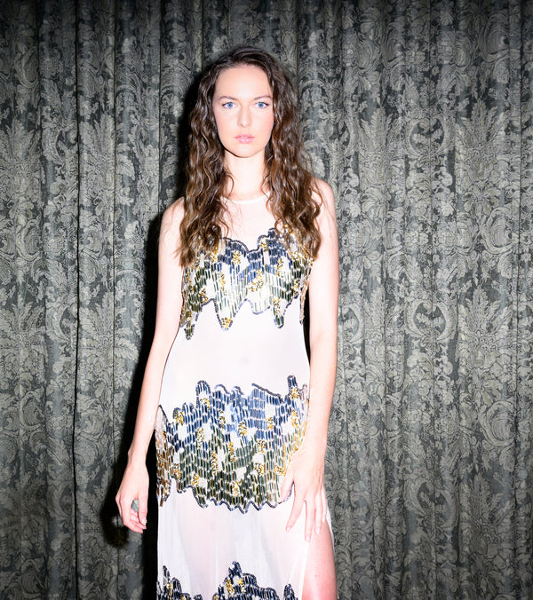 Any Old Iron Sheer Looks Dress