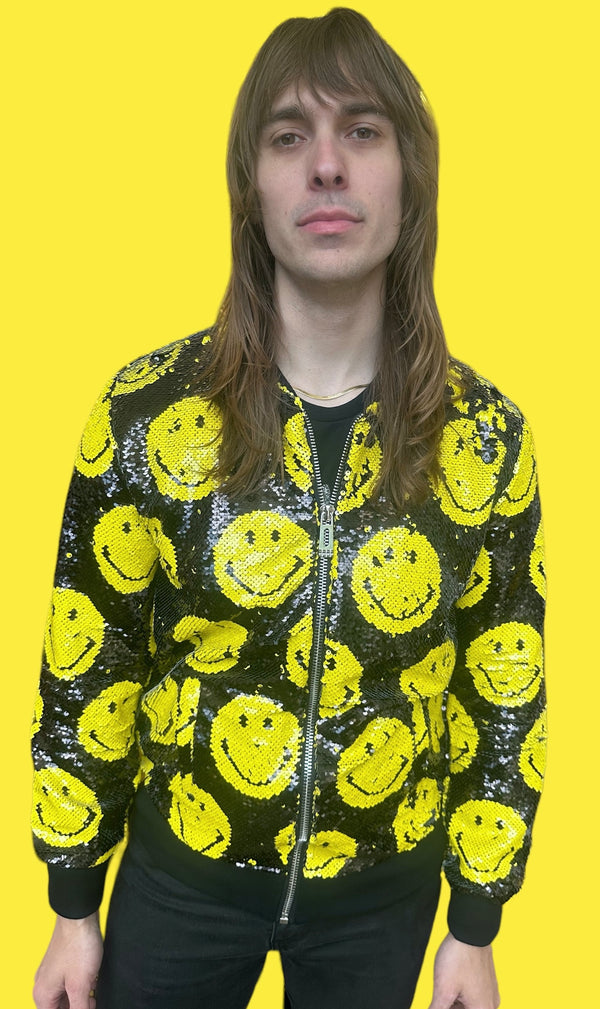 Any Old Iron x Smiley Men's Bomber Jacket