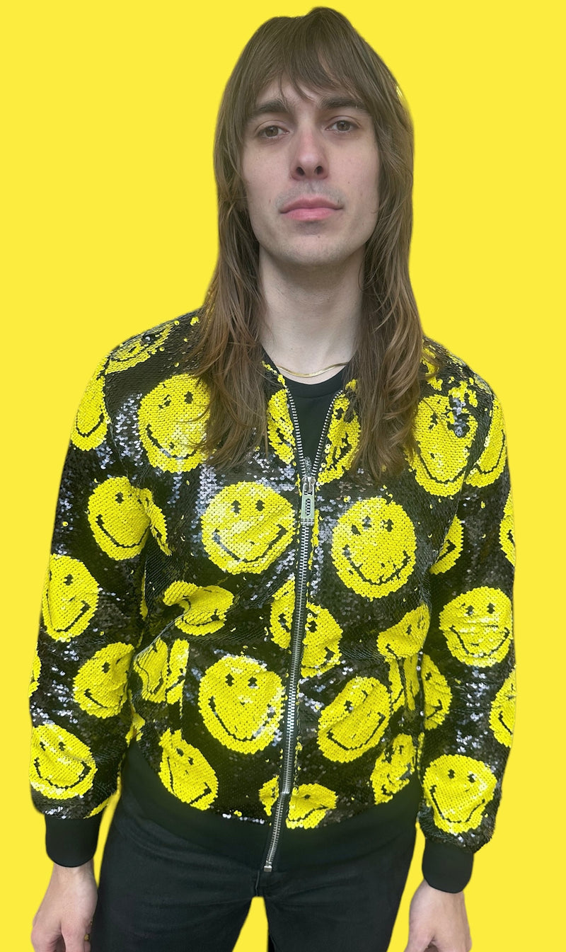 Any Old Iron x Smiley Men's Bomber Jacket