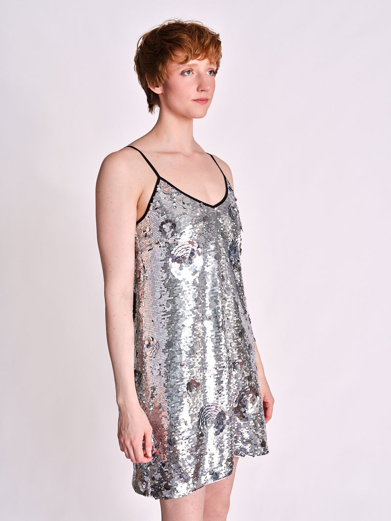 Any Old Iron Petal To The Metal Short Dress