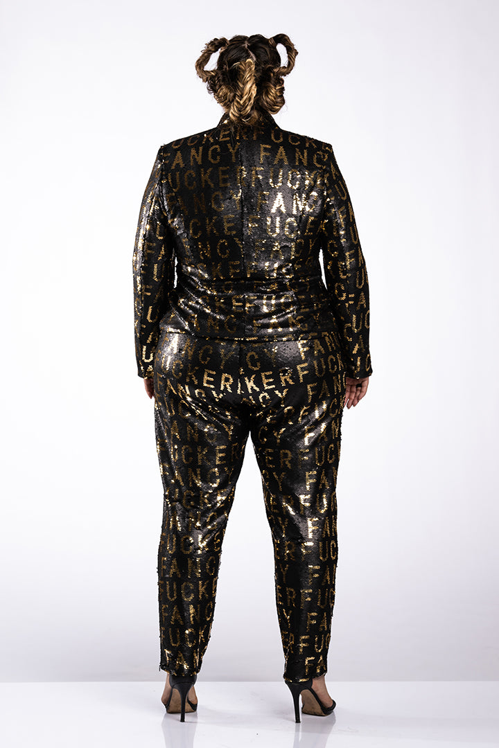 Any Old Iron Fancy Fucker Sequin Suit
