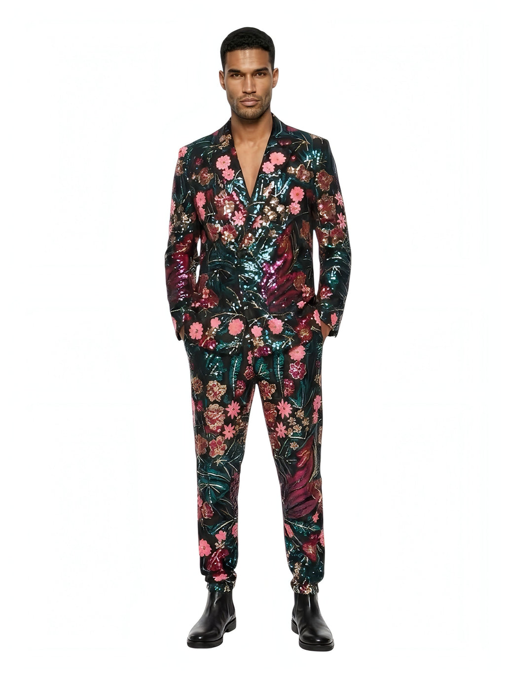 Any Old Iron Men's Wild Flower Suit
