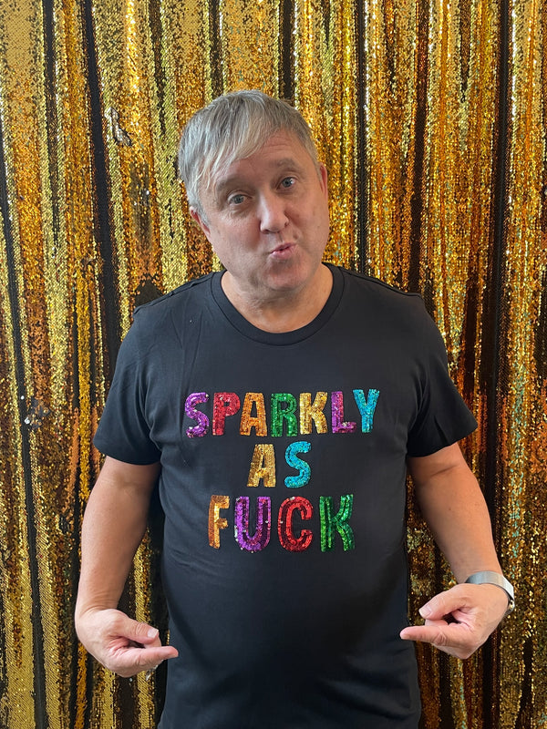 Any Old Iron Men's Sparkly As Fuck T-Shirt