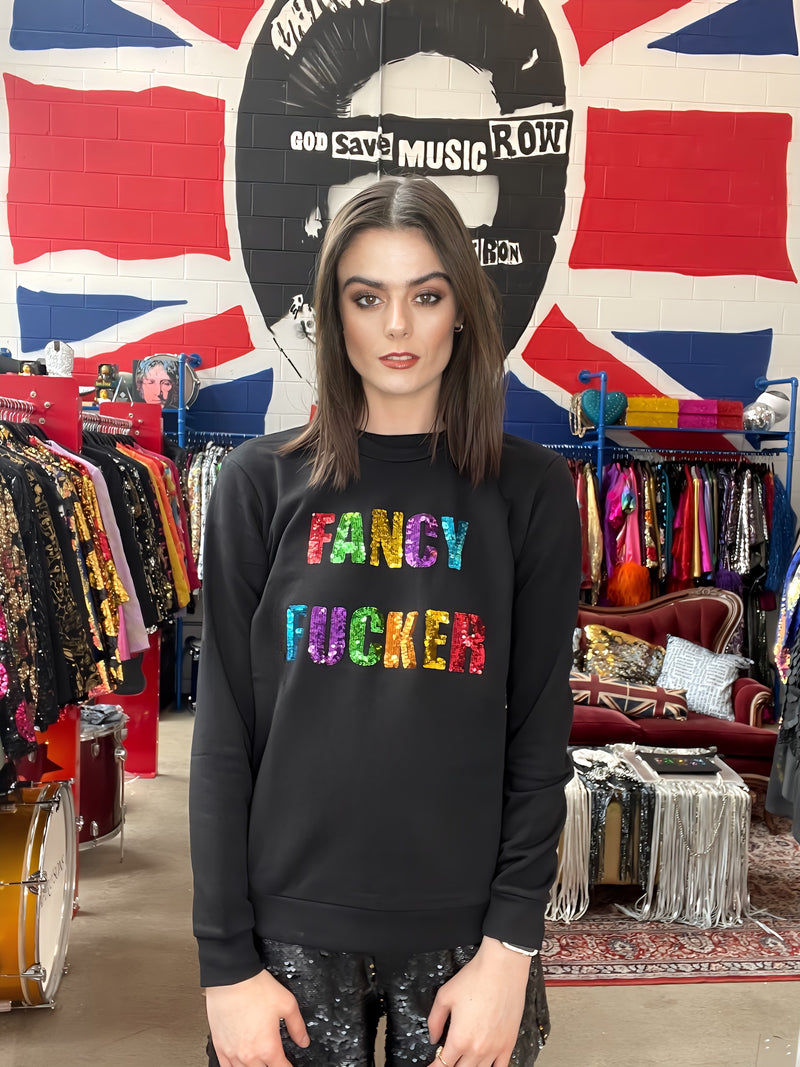 Cualquier viejo hierro Fancy Fucker sudadera