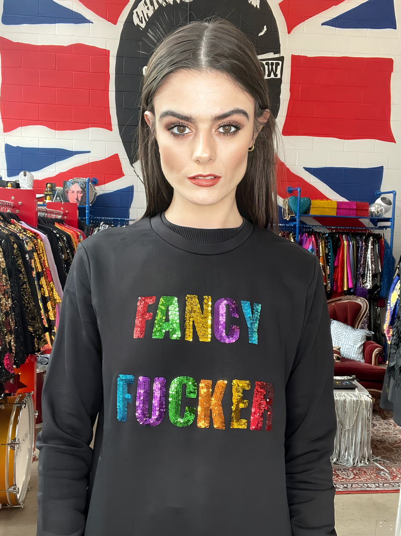 Cualquier viejo hierro Fancy Fucker sudadera