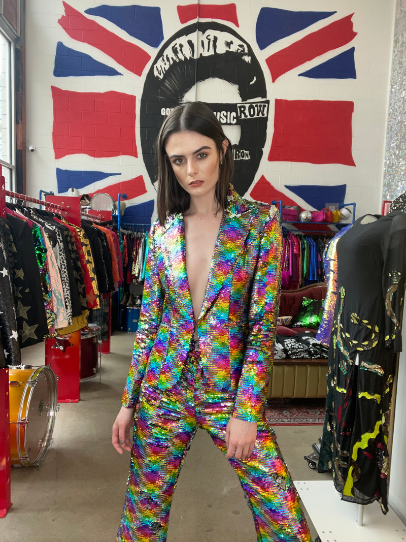 Any Old Iron Extra Rainbow Blazer Jacket