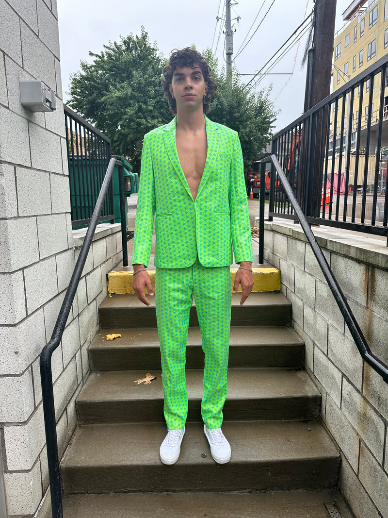 Keke Palmer's Electric Green Pantsuit Is So Fierce! See Photos