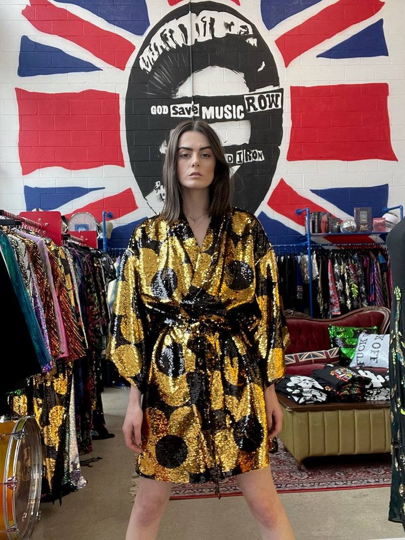 Any Old Iron Golden Quant Kimono