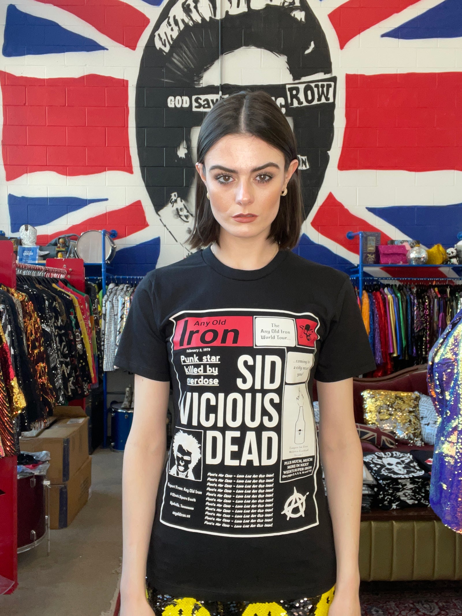 Any Old Iron Sid is Dead T-Shirt
