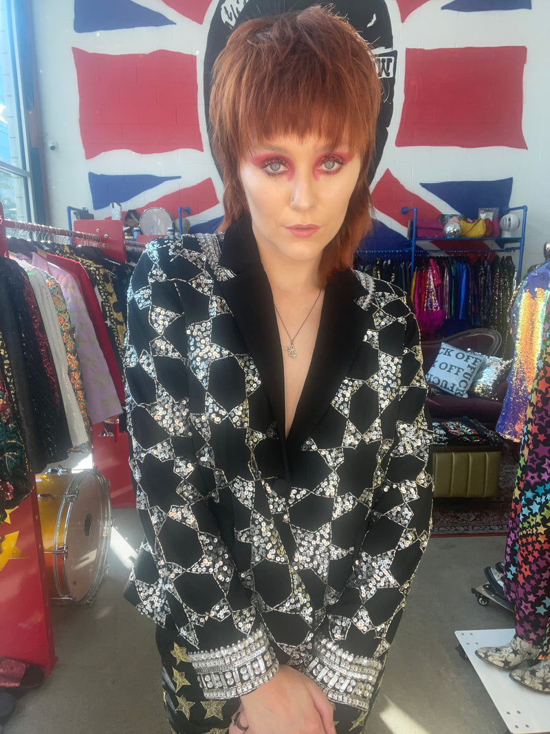 Any Old Iron Multi Star Blazer Jacket