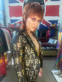 Chaqueta tipo blazer con lentejuelas Any Old Iron Fancy Fucker