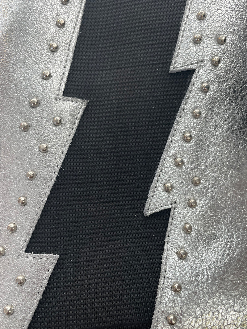 Any Old Iron The Silver Lightning Bolt Boots