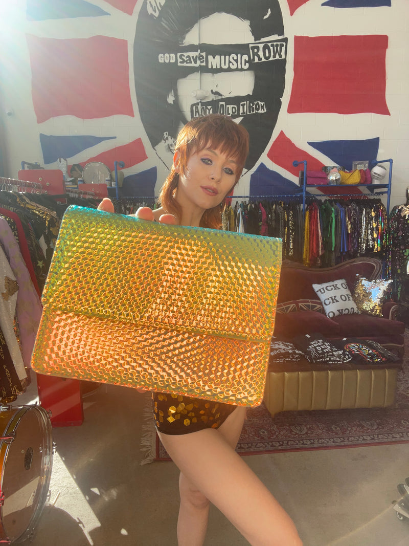 Any Old Iron Sunset Purse
