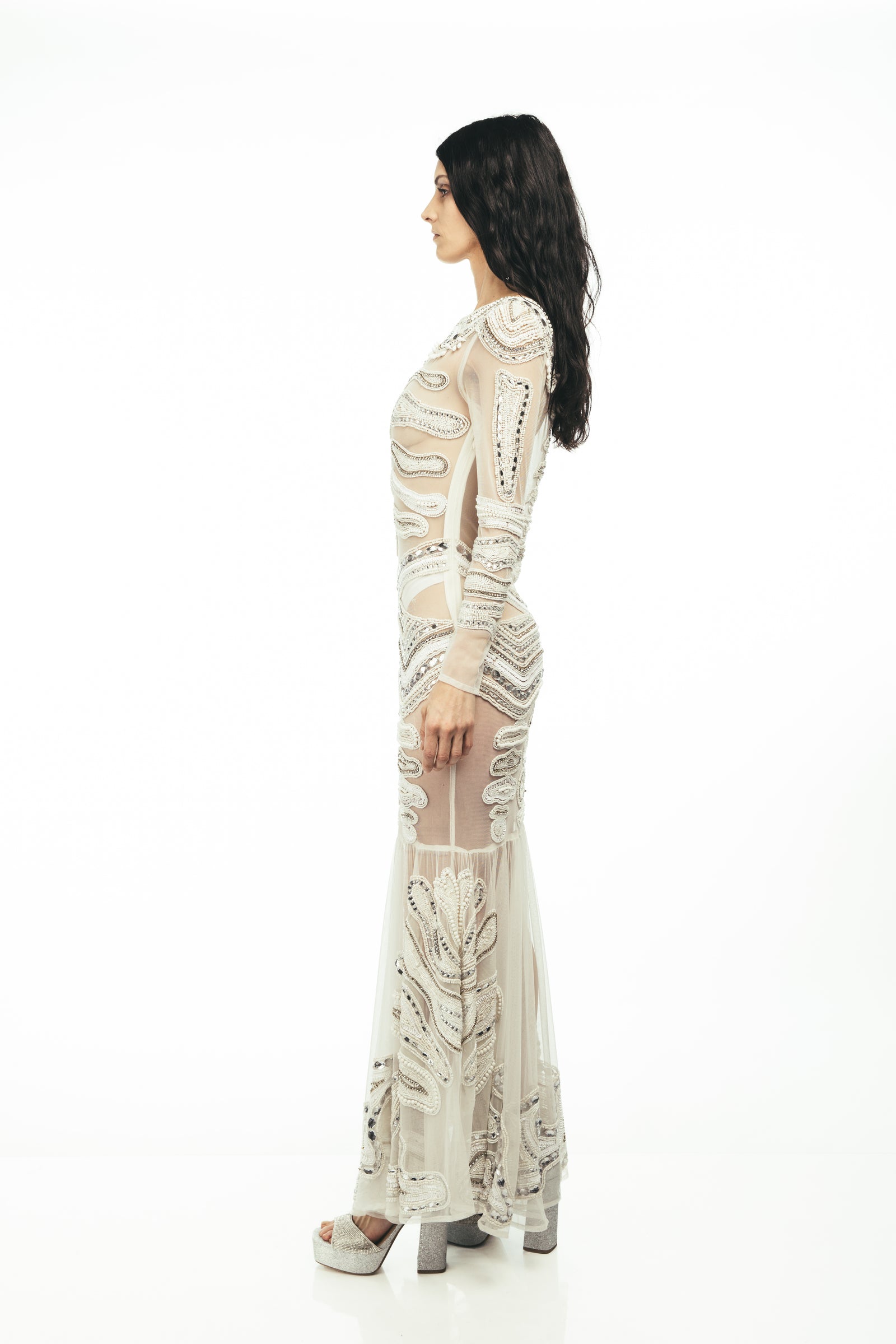 Any Old Iron Skeleton Dress S