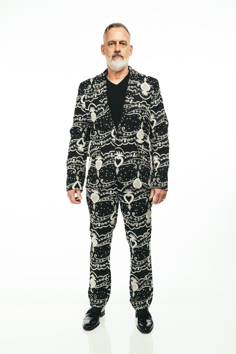 Any Old Iron Men's Pearly King Suit