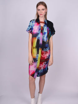 Any Old Iron Lets Dance Shirt Dress