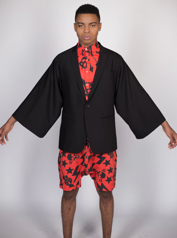 Any Old Iron Men's Kimono Jacket