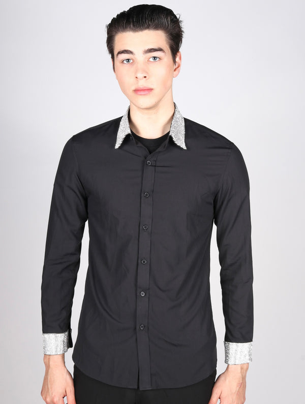 Cualquier vieja camisa plateada de hierro