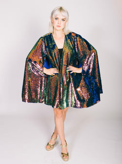 Any Old Iron Oil Slick Cape