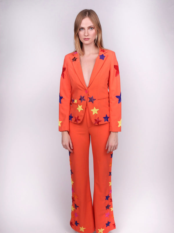 Cualquier viejo traje de estrella naranja de hierro