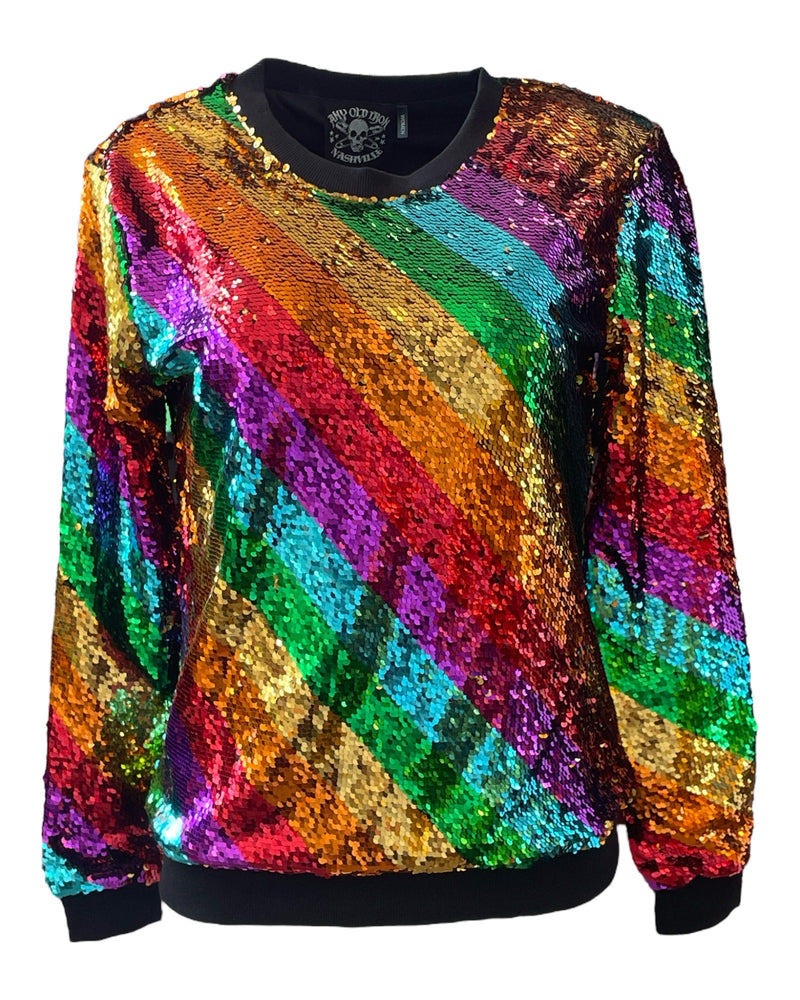 Any Old Iron Golden Rainbow Sweatshirt
