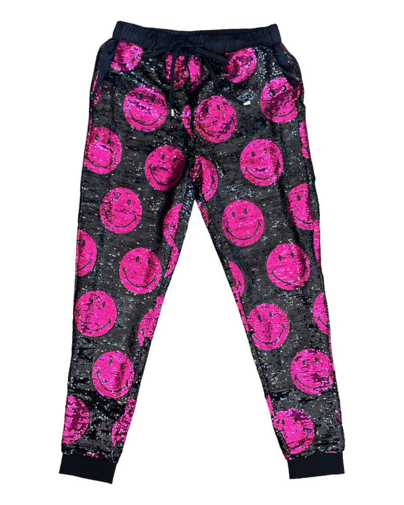 Joggers rosas Any Old Iron x Smiley