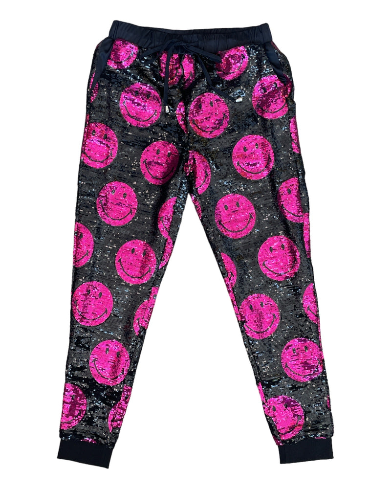 Any Old Iron x Smiley Pink Joggers