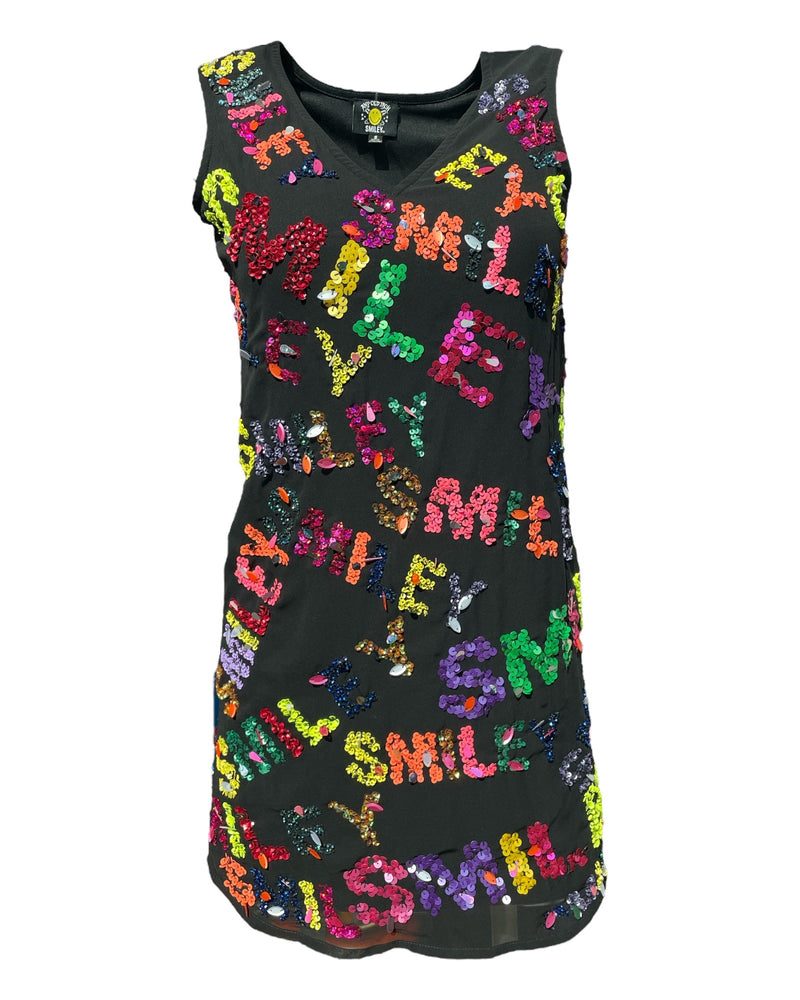 Any Old Iron x Smiley Beaded Dress