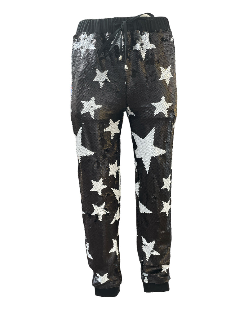 Any Old Iron Men's Sparkle Star Joggers