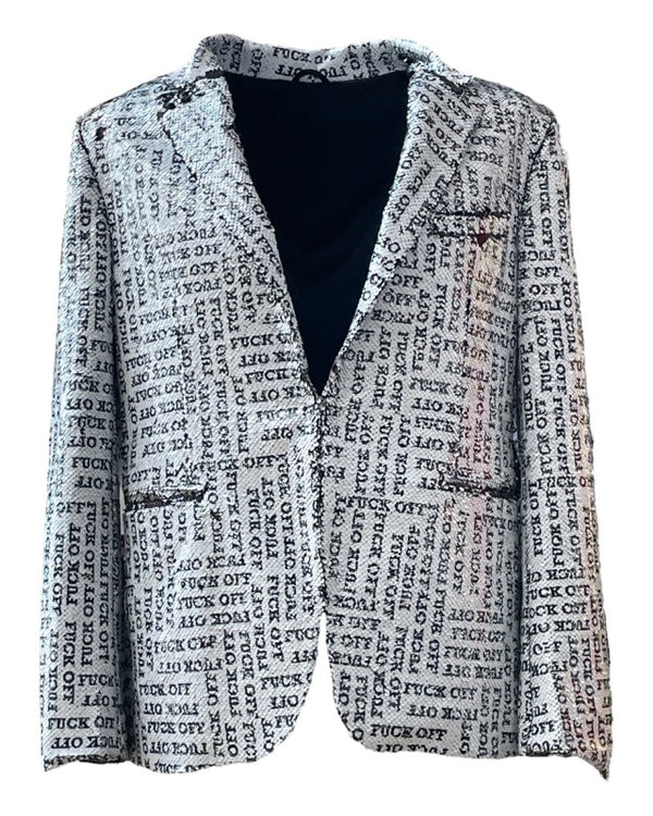 Any Old Iron Men's Small Fucks Blazer