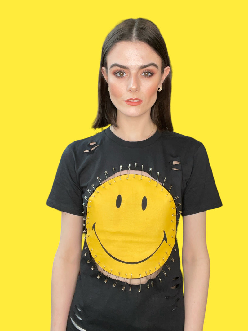 Any Old Iron x Smiley Just Safe T-Shirt