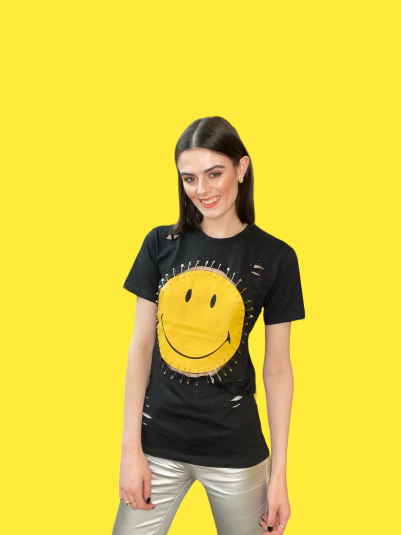 Any Old Iron x Smiley Just Safe T-Shirt