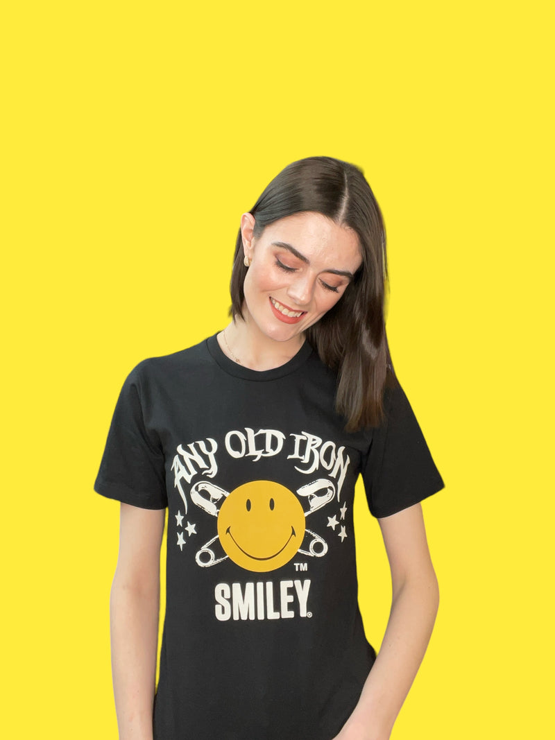 Any Old Iron x Smiley Logo T-Shirt