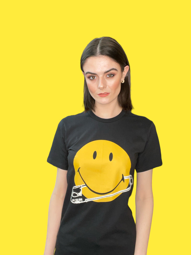 Any Old Iron x Smiley Pierced T-Shirt