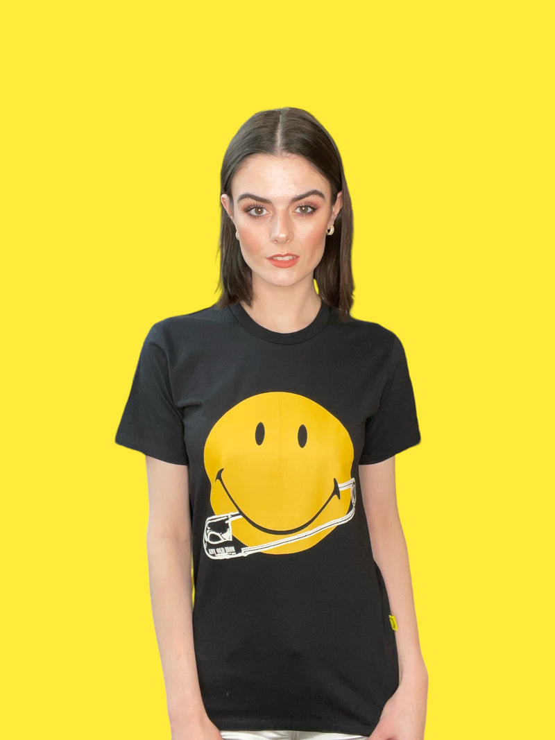 Any Old Iron x Smiley Pierced T-Shirt