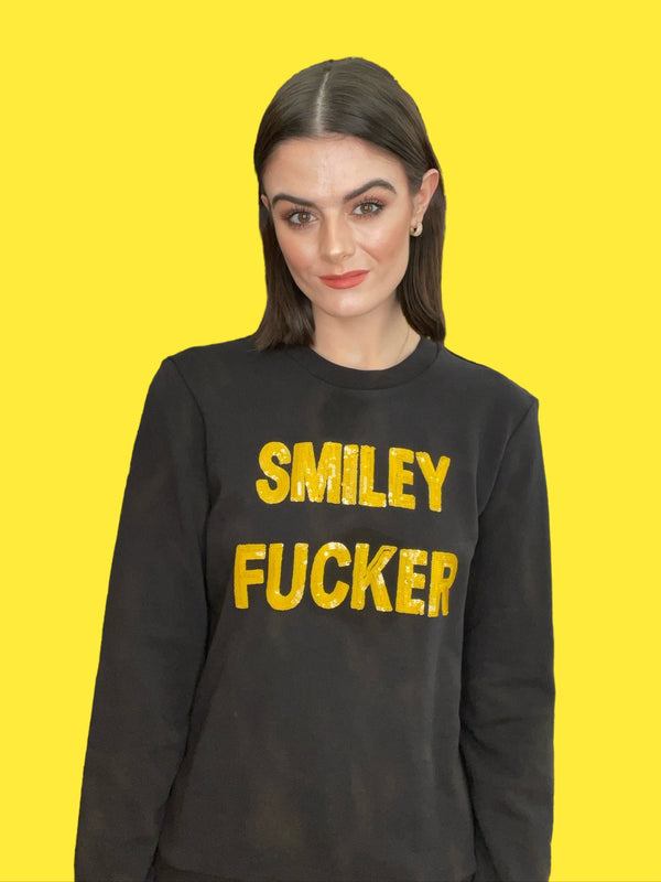Any Old Iron x Smiley Smiley Fucker Sweatshirt