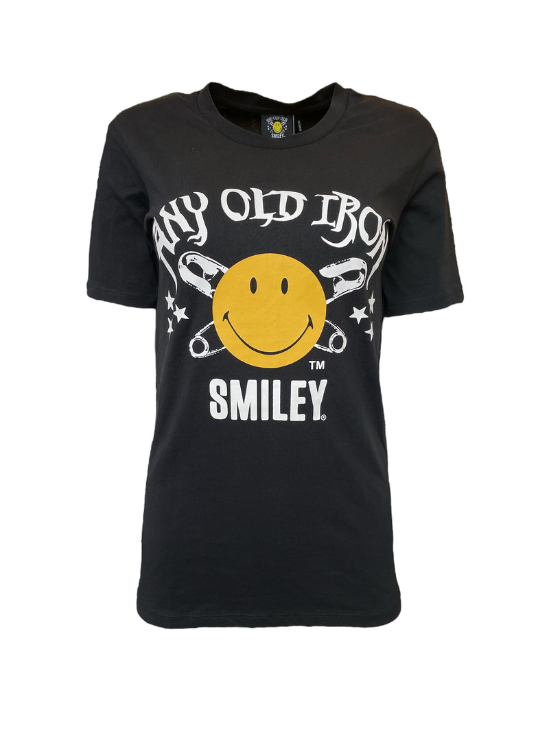 Any Old Iron x Smiley Logo T-Shirt